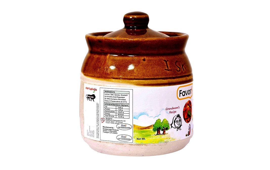 Favor8 Lemon Pickle    Jar  350 grams